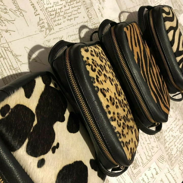 Hydestyle London - Leather Bag - Leopard