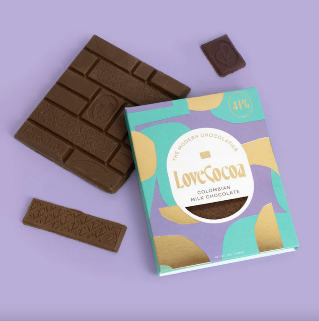 Love Cocoa - Colombian Single Origin - Milk Chocolate Bar