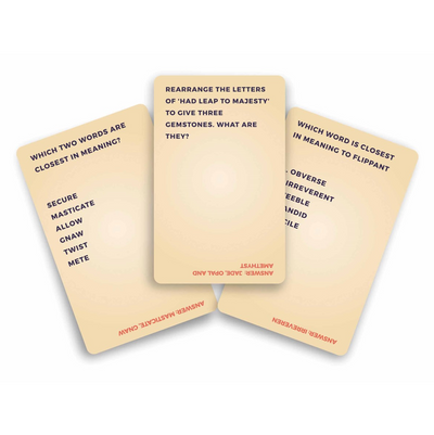 Boost Your Brain Cards