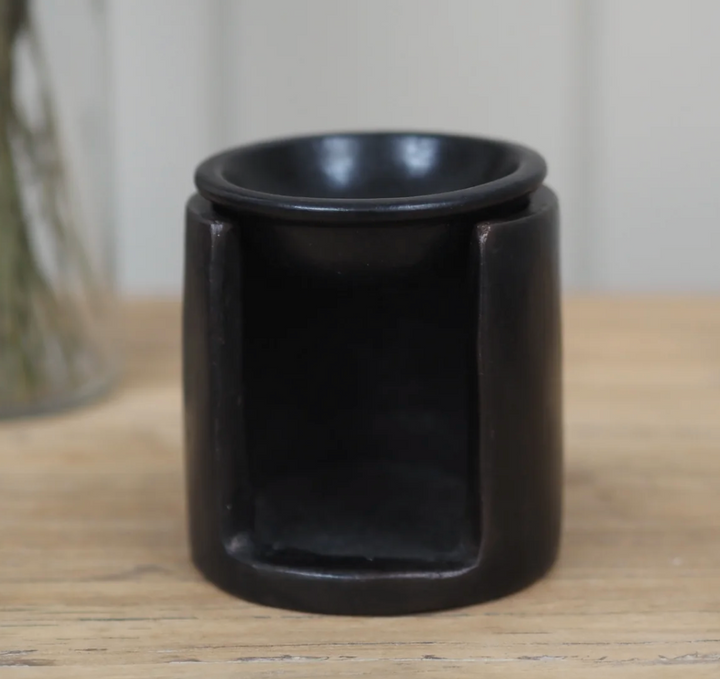 Black Terracotta Oil or Wax Melt Burner