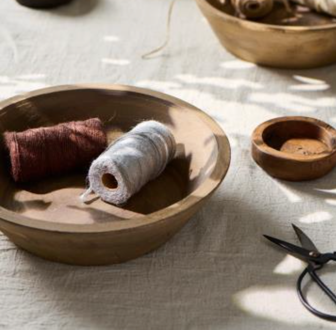 Wooden Indian Bowl - Unique