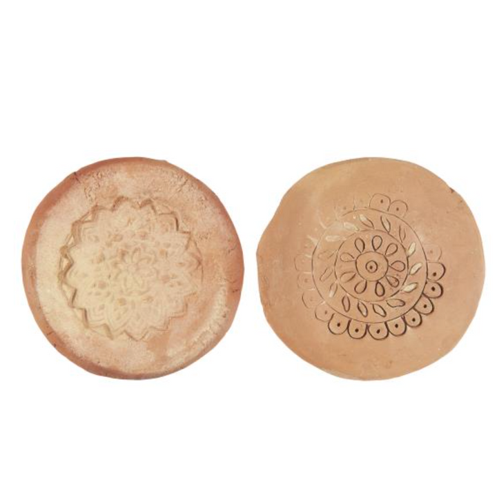 Unique - Terracotta Coasters - Set Of 2