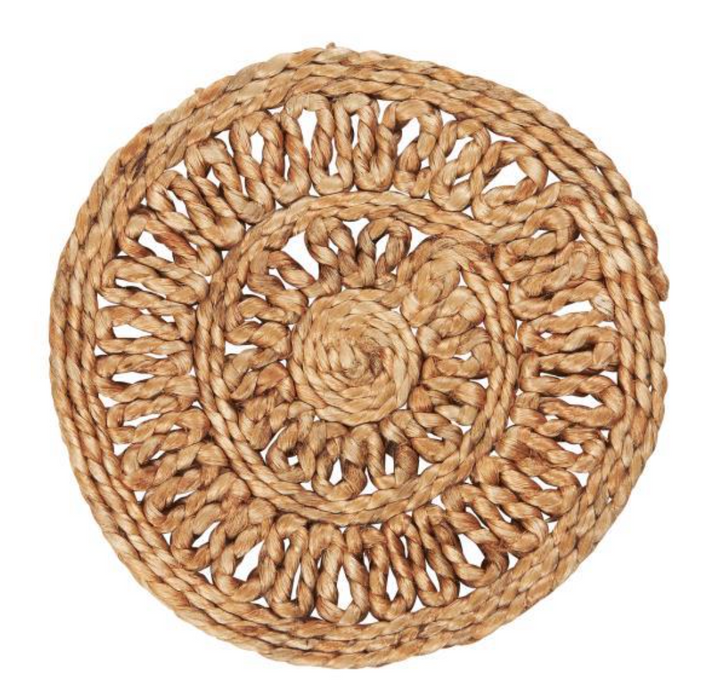 Jute Flower Trivet