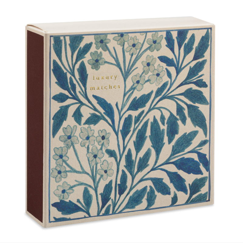 Archivist Gallery - Blue Floral Matches by Wanderlust Paper Co.