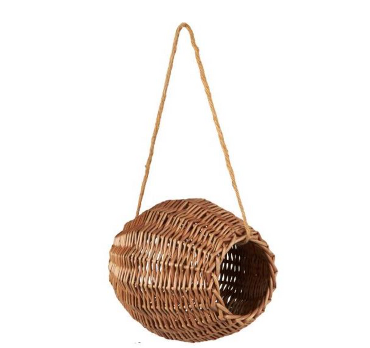 Natural Willow Bird Feeder With Jute String