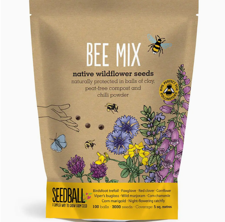 Seedball - Wildflower Grab Bags - Bee Mix