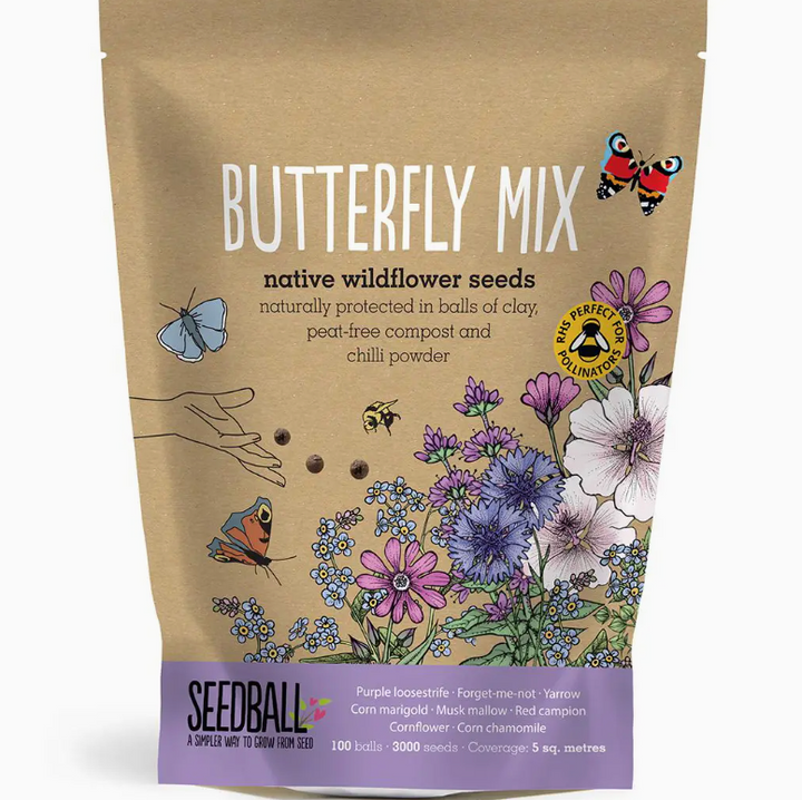 Seedball - Wildflower Grab Bags - Butterfly Mix