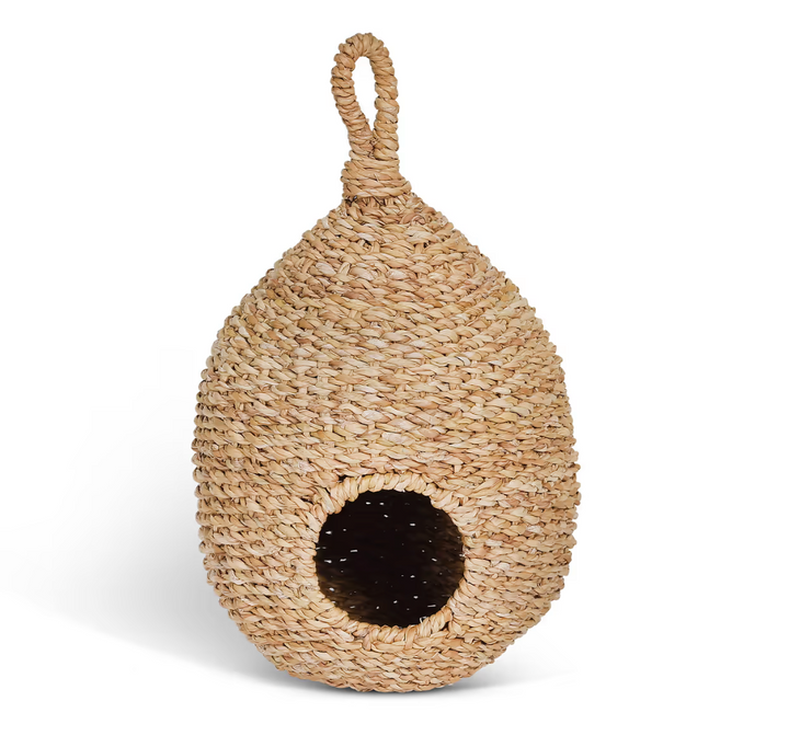 Natural Seagrass Hanging Bird House