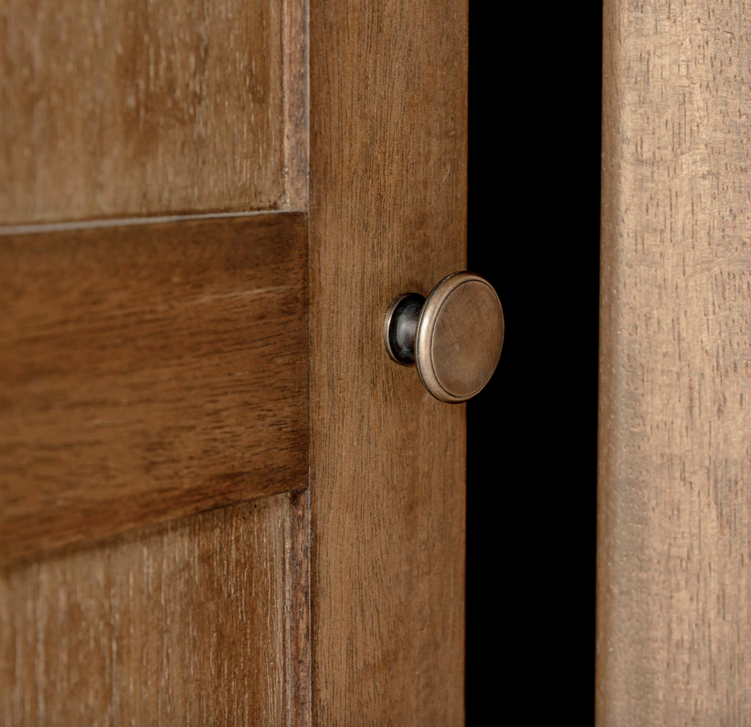 Natural Wood Freestanding Farmhouse Pantry