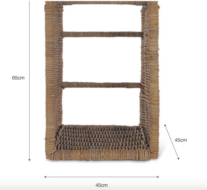 Rattan Log Holder