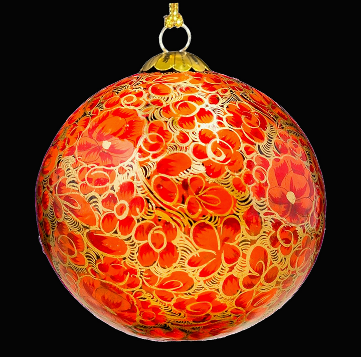 Honest Handcrafted Christmas Gift Baubles - Enchanted Orange