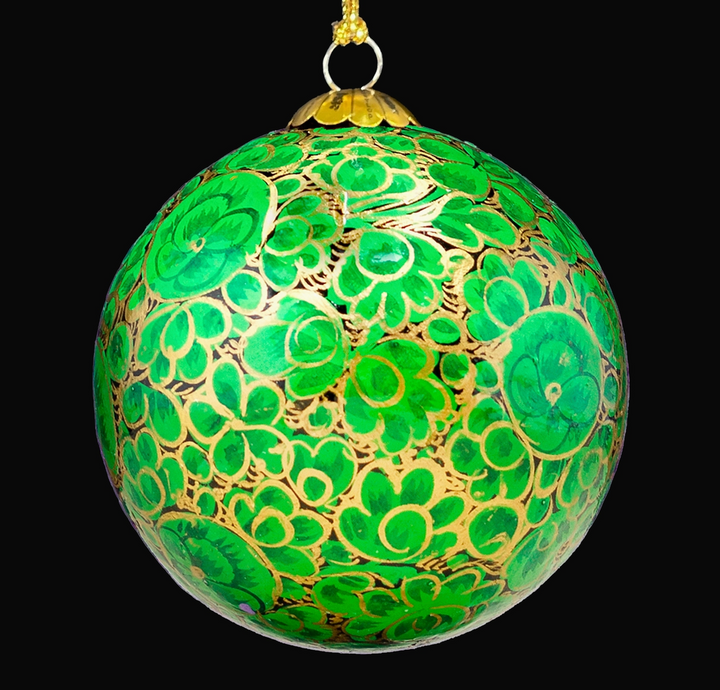 Honest - Handcrafted Christmas Bauble - Enchanted Green