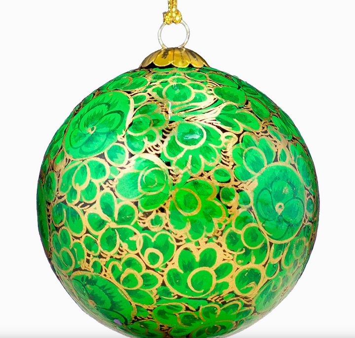 Honest - Handcrafted Christmas Bauble - Enchanted Green