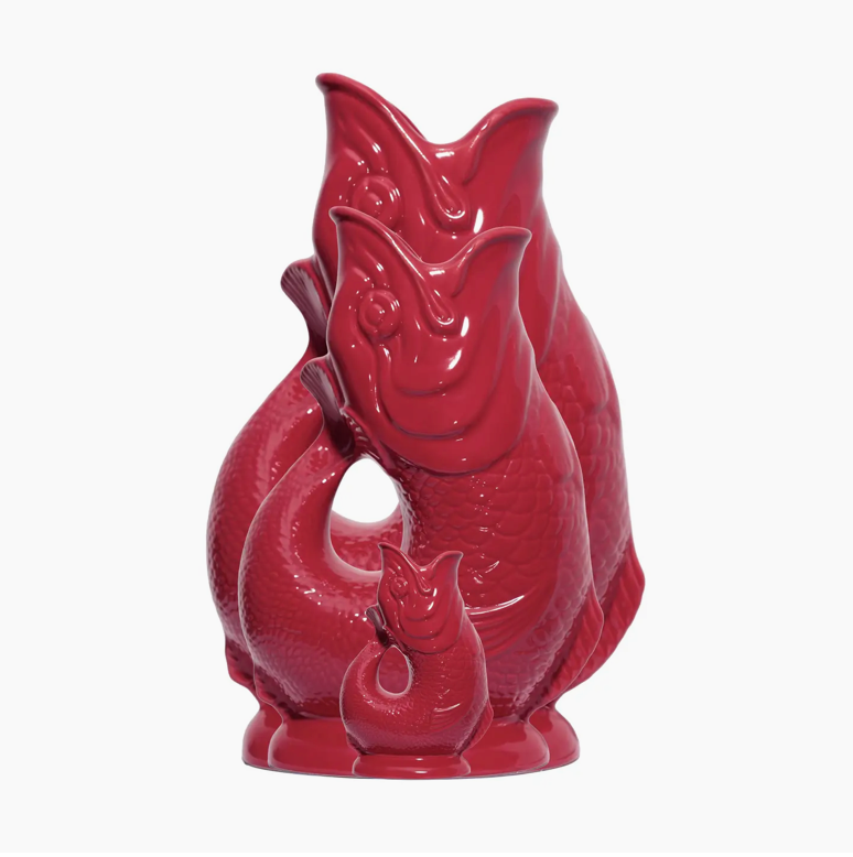 Gluggle Jug - Cranberry  - Large
