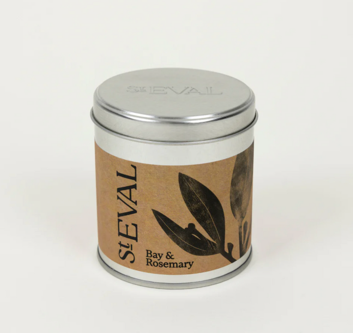 St. Eval Tin Candle - Bay & Rosemary