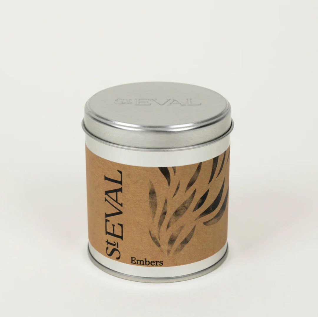 St. Eval Tin Candle - Embers