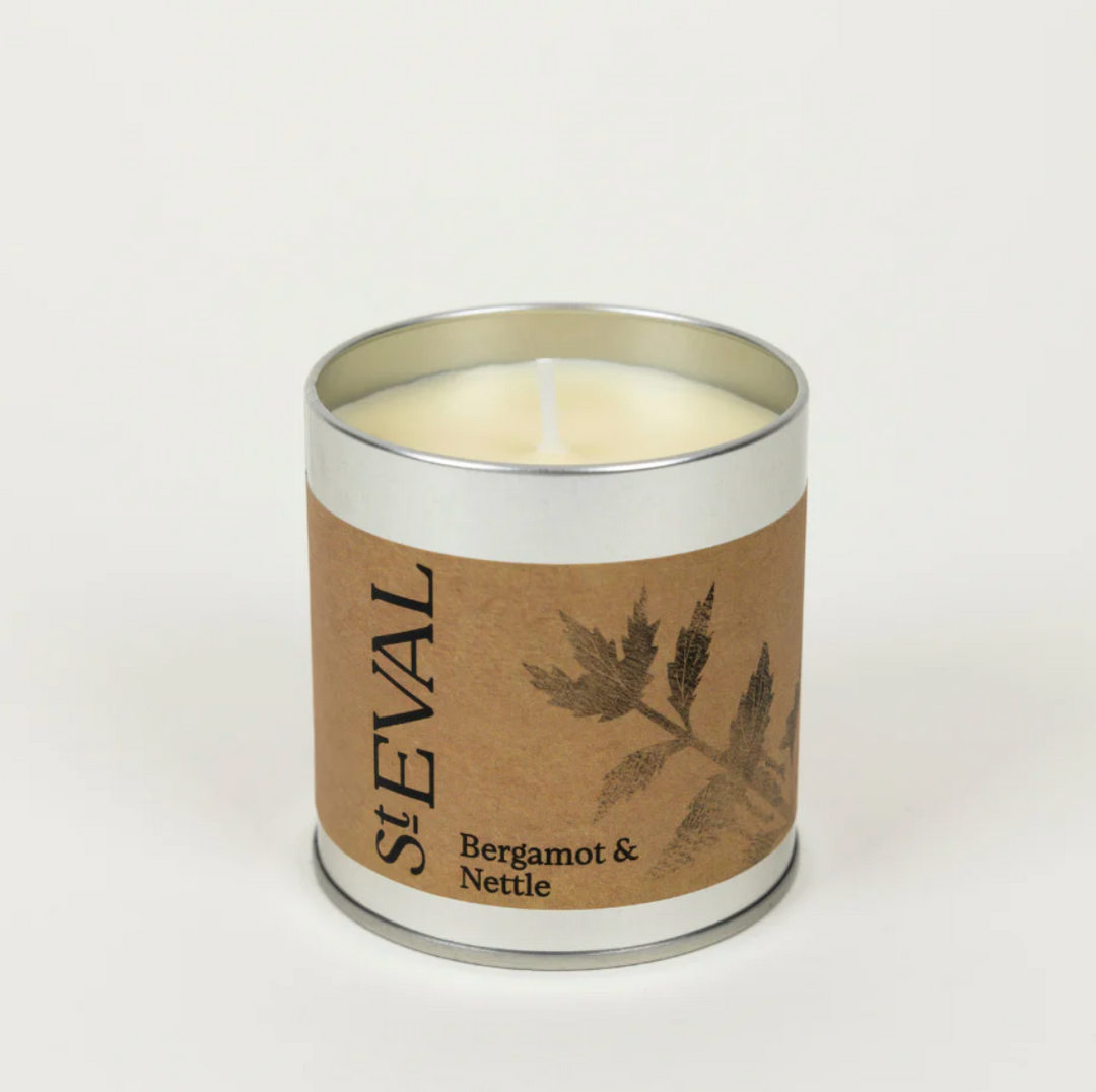 St. Eval Scented Tin Candle - Bergamot & Nettle