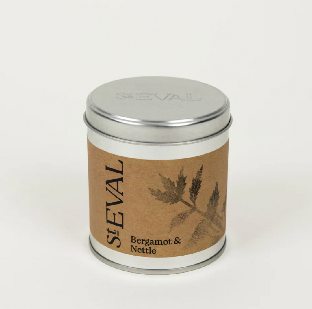 St. Eval Scented Tin Candle - Bergamot & Nettle