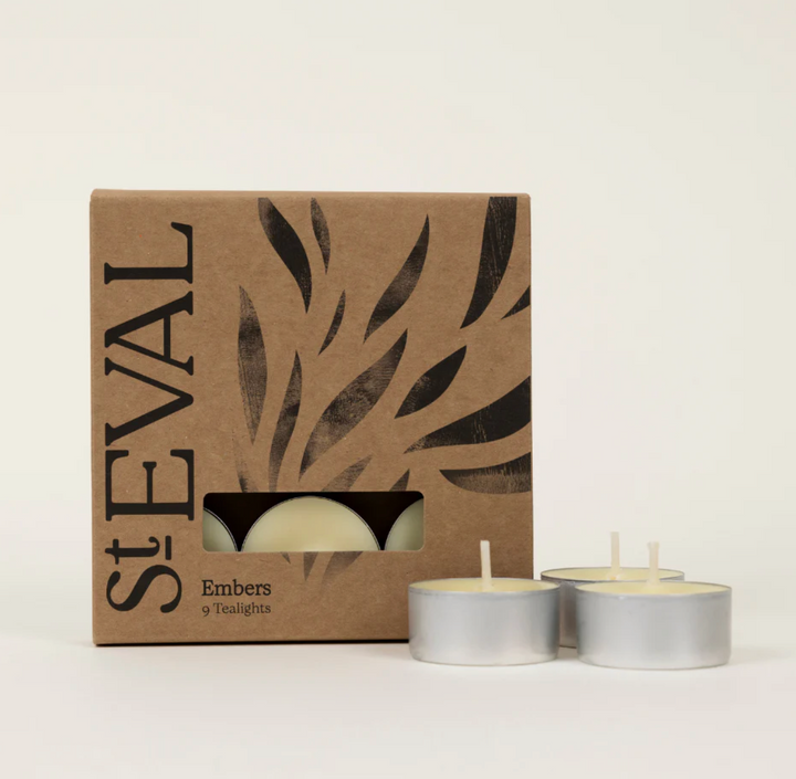 St. Eval - Tealight Candles - Embers