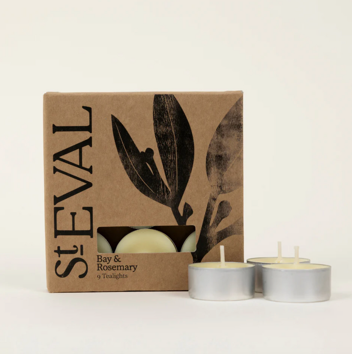 St. Eval - Tealight Candles - Bay & Rosemary