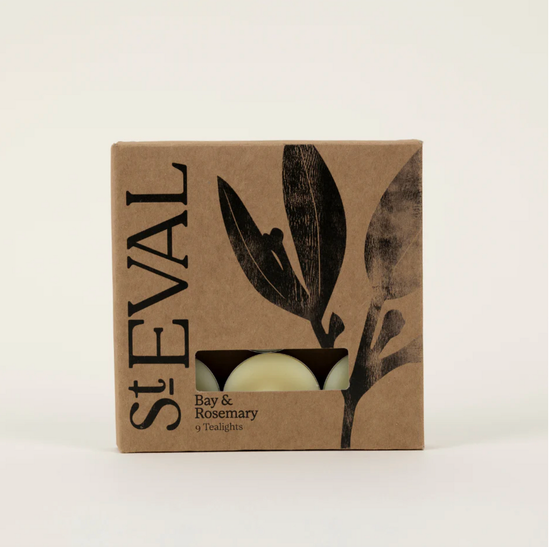 St. Eval - Tealight Candles - Bay & Rosemary