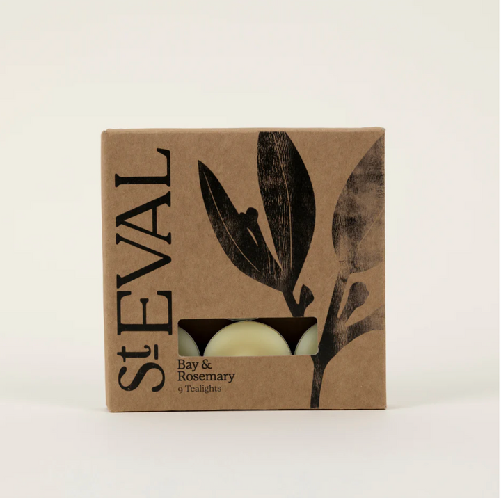 St. Eval - Tealight Candles - Bay & Rosemary