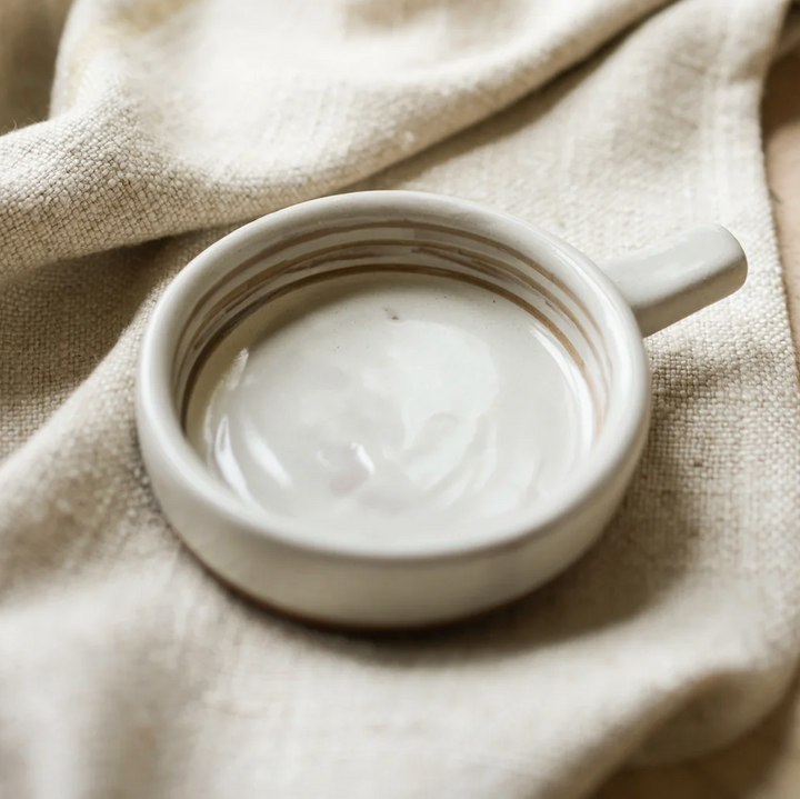 Hand Painted Stoneware Serving Dish