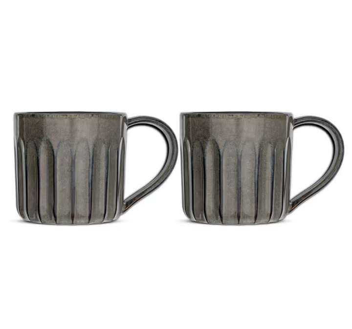 Nkuku - Moda Mug - Pewter Grey (Set of 2)