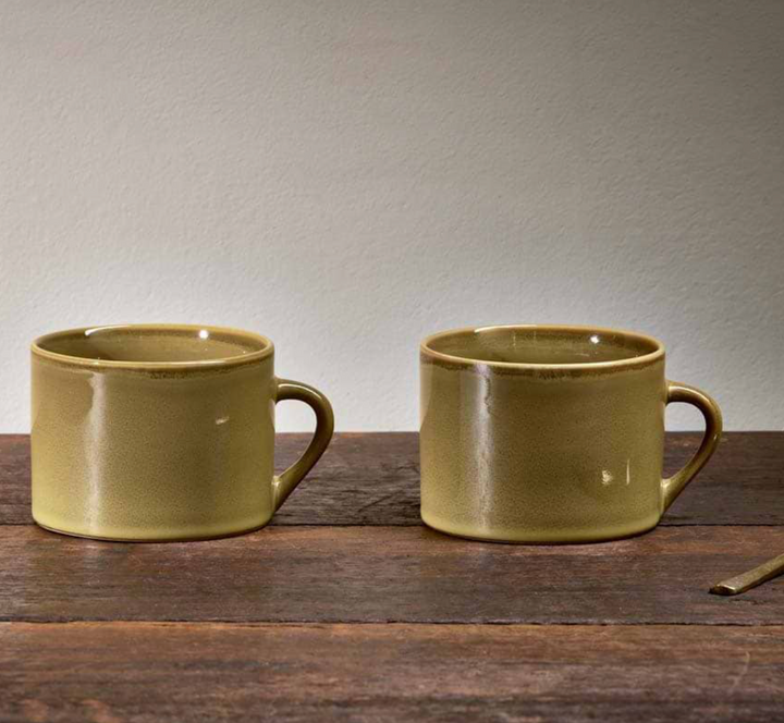 Nkuku - Kalini Mug - Green (Set of 2)