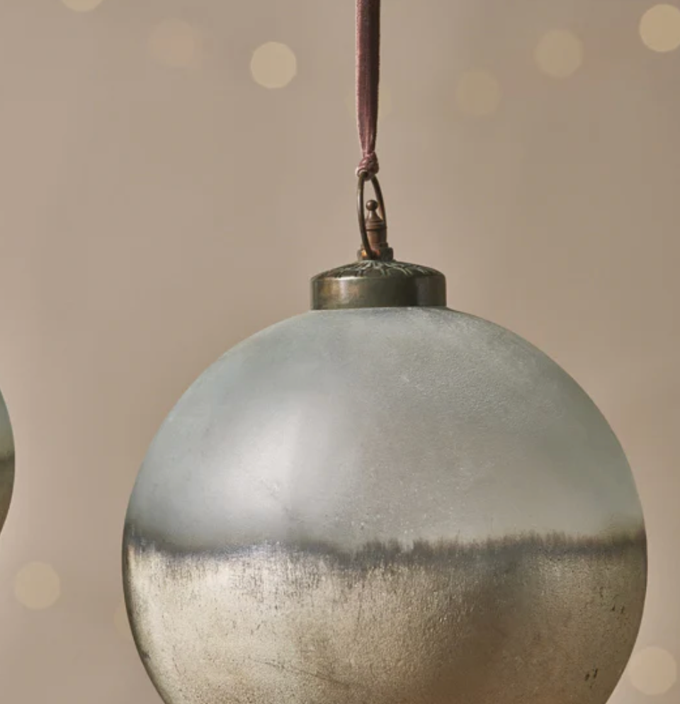 Nkuku - Ngolo Giant Bauble - Aged Smoke (20cm)