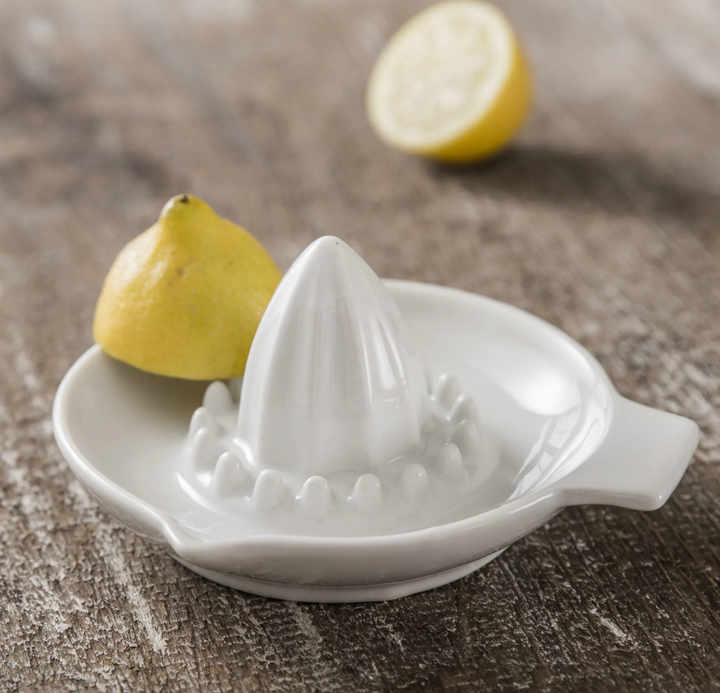 White Porcelain Lemon Squeezer