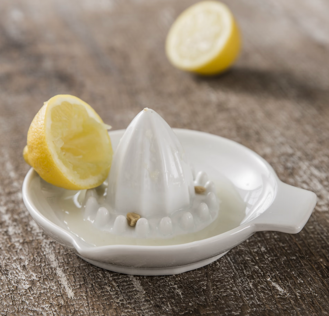 White Porcelain Lemon Squeezer