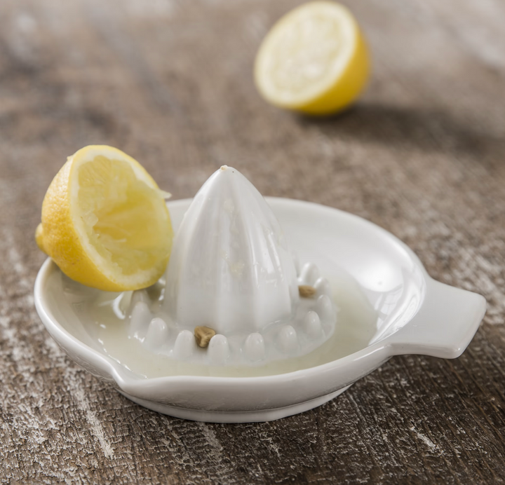 White Porcelain Lemon Squeezer
