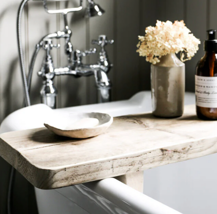 Wooden Bath Board / Serving Board - Unique