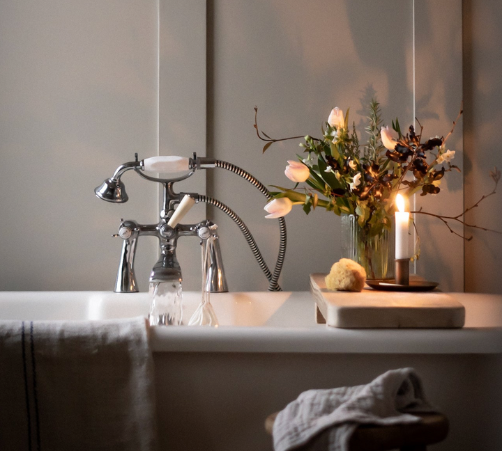 Wooden Bath Board / Serving Board - Unique