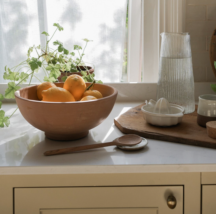 Stoneware Spoon Rest In White