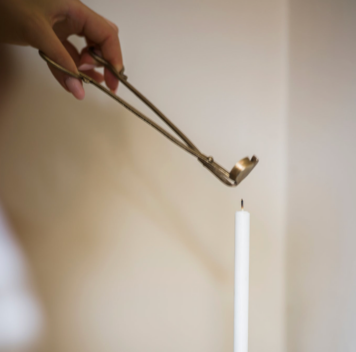 Antique Brass Wick Snips