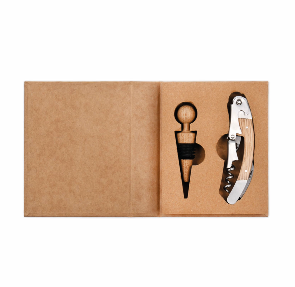 Classic Bottle Opener And Stopper Set
