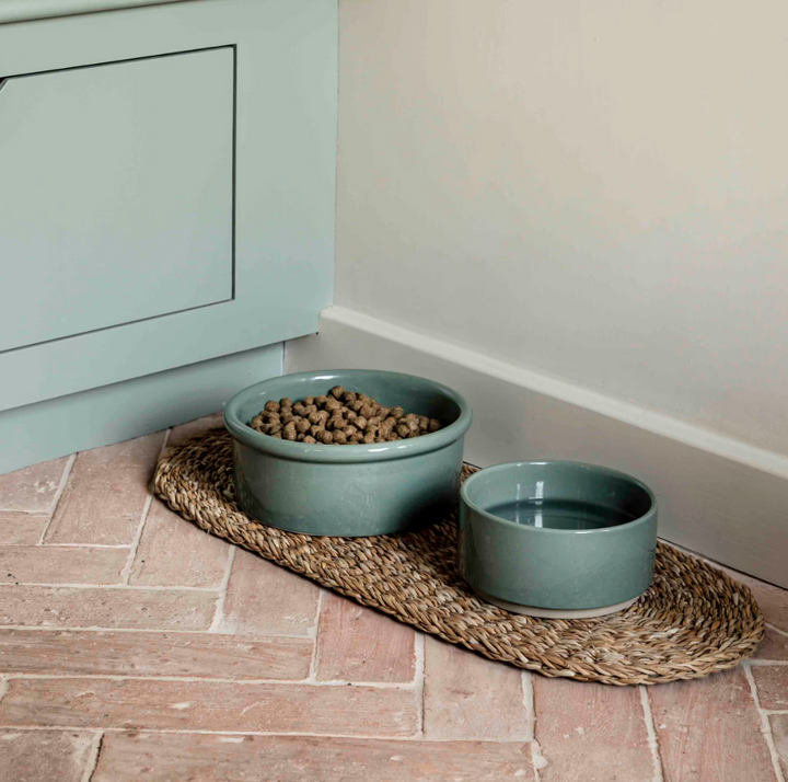 Seagrass Pet Bowl Mat - Natural