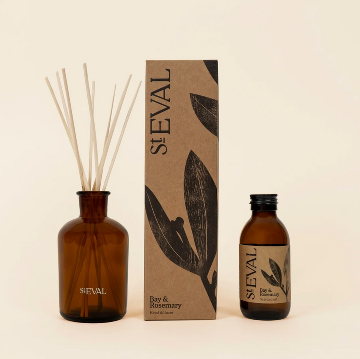 St Eval - Reed Diffuser - Bay &amp; Rosemary