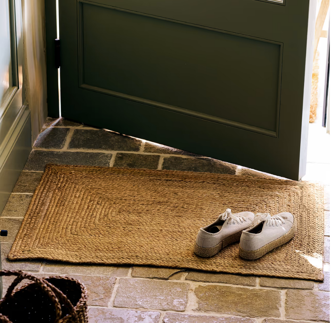 Jute Large Doormat - Natural - 90cm