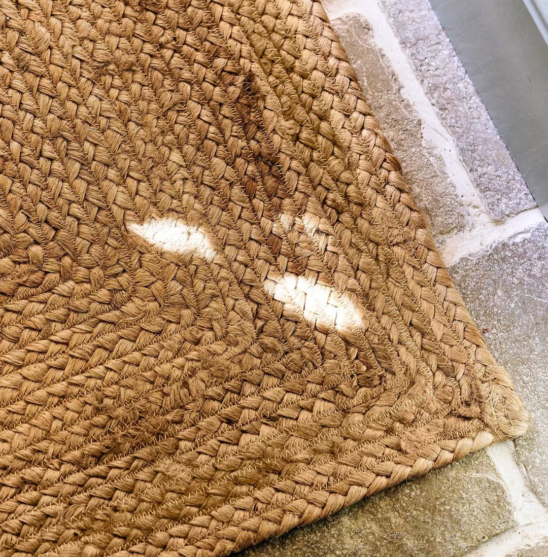 Jute Large Doormat - Natural - 90cm