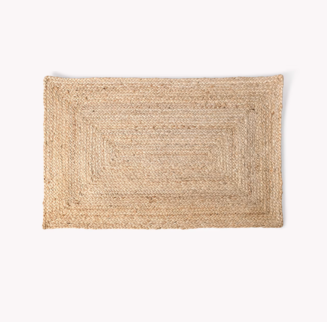 Jute Large Doormat - Natural - 90cm