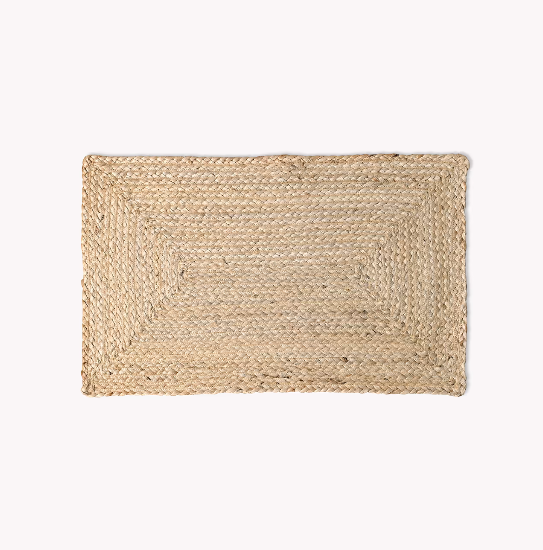 Jute Small Doormat - Natural - 65cm