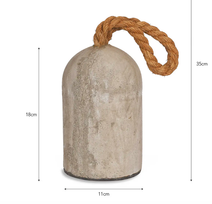 Cement Door Stop - Natural