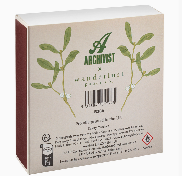 Archivist Gallery - Underneath The Mistletoe - Large Matches
