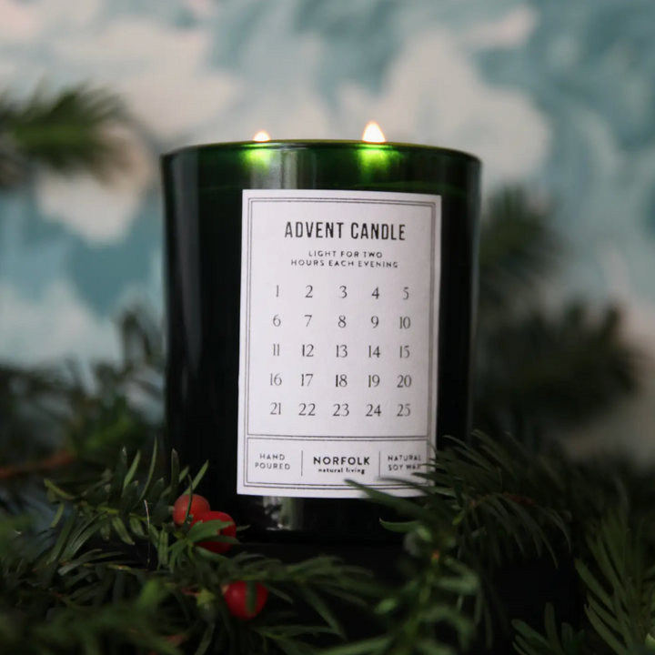 Norfolk Natural Living - Advent Candle - Pre Order