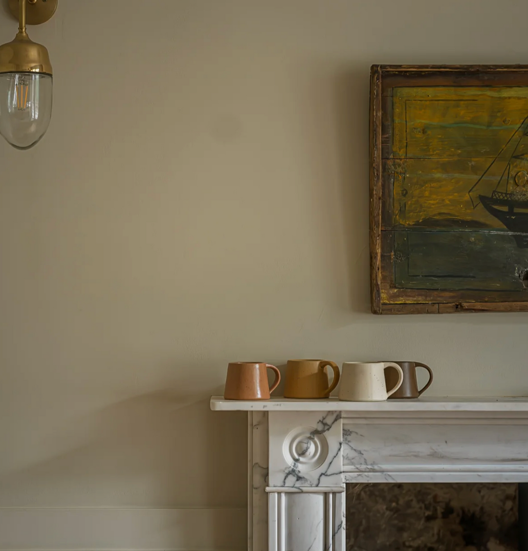 The Flint Tapered Mug - Norfolk Clay