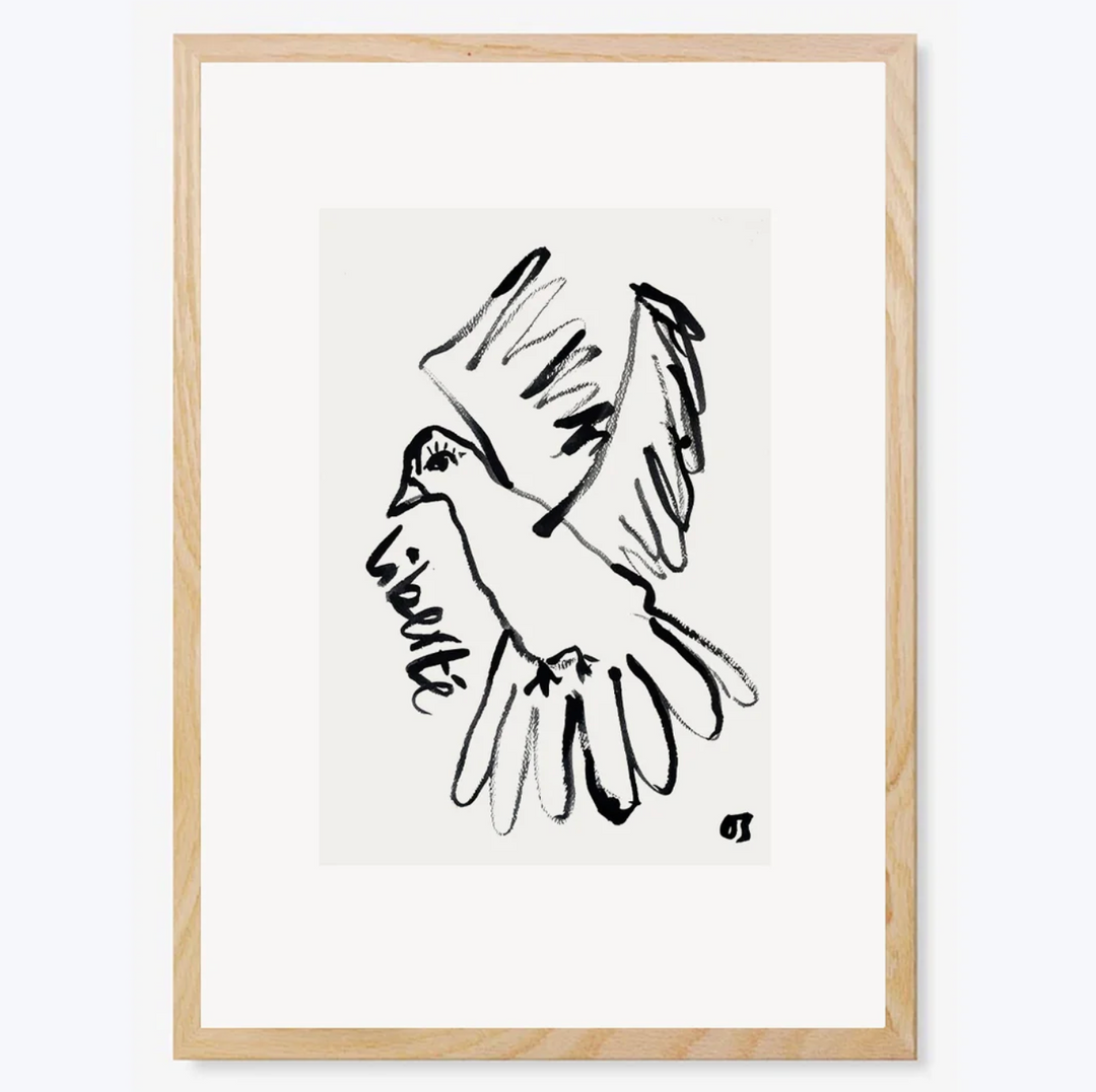 Liberte - Unframed Art Print - A4 or A3