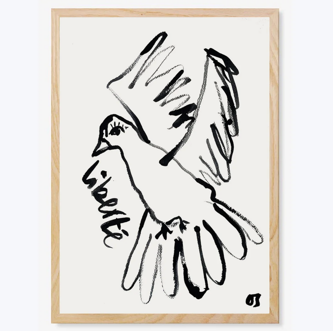 Liberte - Unframed Art Print - A4 or A3